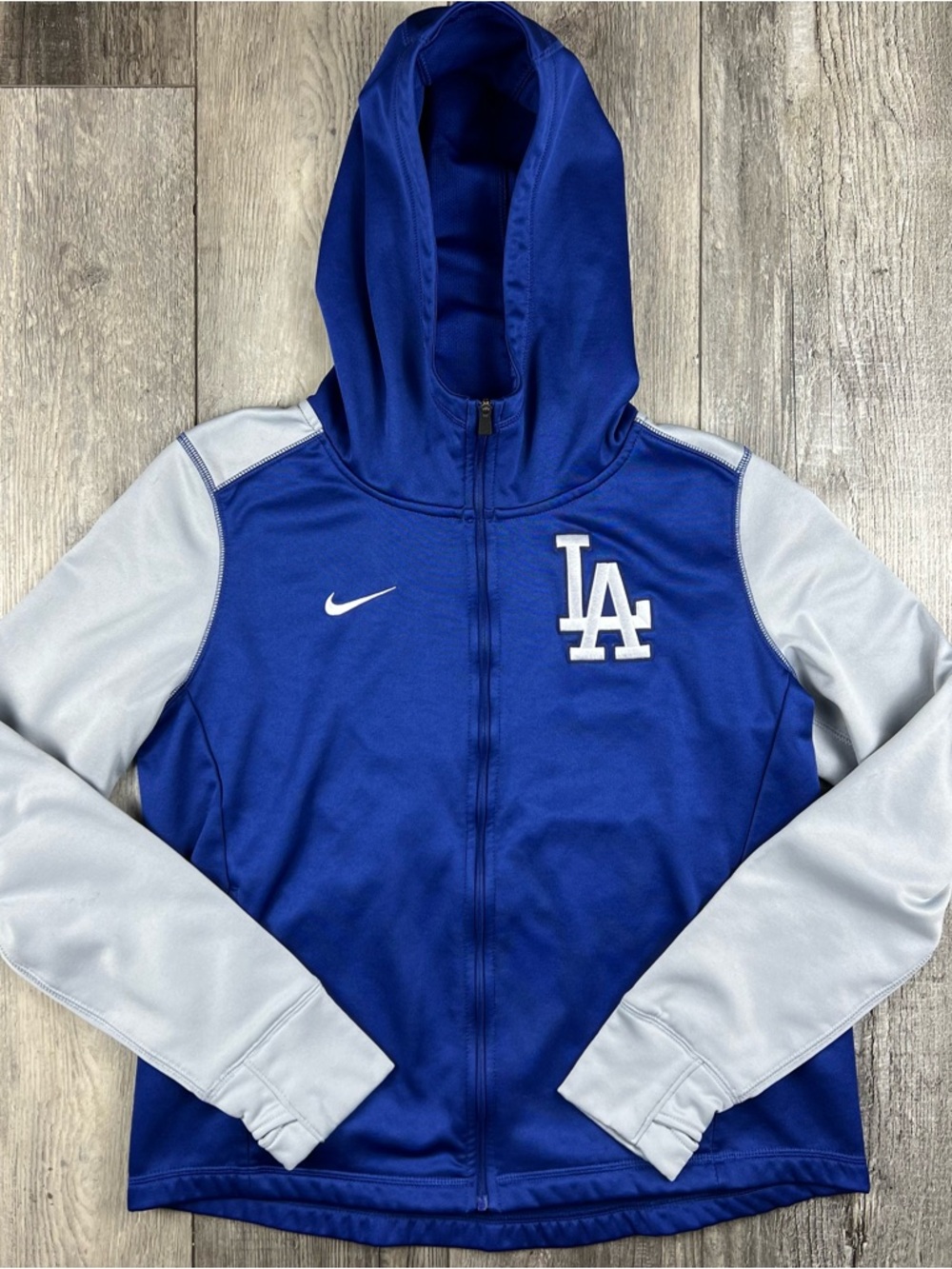 Los Angeles Dodgers Nike Women’s Authentic Collection Full Zip Hoodie Size Med
